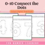 Teach your kids numbers 0-10 with our Connect the Dots game. Fun and educational, perfect for ages 3-5!