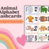 Explore the animal kingdom while mastering the ABCs! Perfect for children aged 2-6, these flashcards combine letters and animals for twice the learning fun.