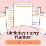 Planning your child’s birthday shouldn’t be stressful! Our Ultimate Birthday Party Planner helps you organize the perfect celebration, packed with party invitations, tracker, checklists and budgeting for a joyful and stress-free event.