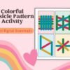 Encourage creativity and learning with our Colorful Popsicle Pattern Activity! Perfect for ages 3-6 to boost color recognition and problem-solving skills.