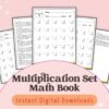 Daily multiplication practice for kids aged 7-9, complete with 100 days of exercises and answers for effective learning.