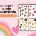 Turn counting into an exciting challenge for little ninjas! These flashcards are designed to make number mastery fun for kids aged 2-6.