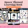 Blast off into a learning adventure with this Space-Themed Learning Workbook, featuring fun and educational activities like tracing, sorting, and matching that spark curiosity and build early skills. Ideal for aspiring astronauts aged 3 to 6.